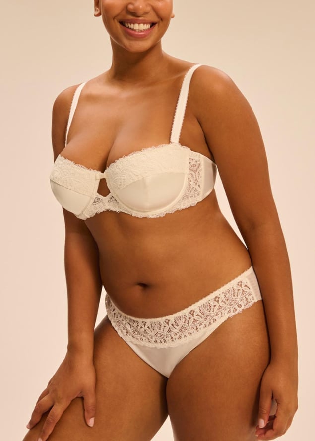 Soutien-gorge bandeau  armatures Simone Prle